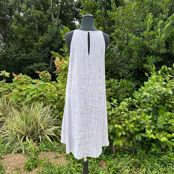 Theory "Alderdale" sleeveless striped shift dress - size 6 - Picture 4 of 4